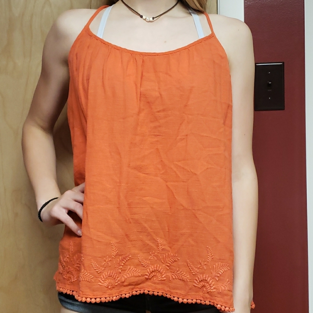 Old Navy coral tank top